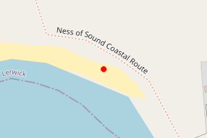 Map showing Sands of Sound