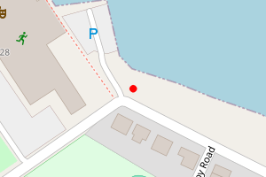 Map showing Sandy Bay