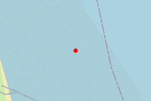 Map showing Cambois and North Blyth