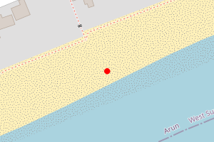 Map showing West Bognor