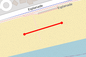 Map showing Southsea and Eastney