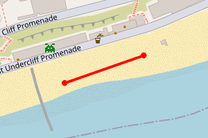 Map showing Bournemouth