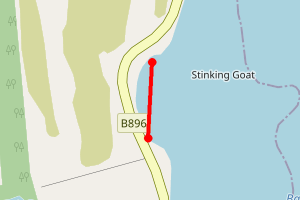 Map showing Ballochmartin