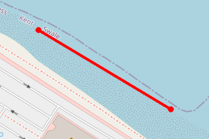 Map showing Sheerness