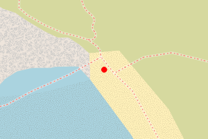Map showing Llangennith