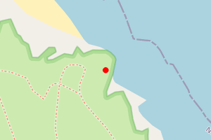 Map showing Blackhall Rocks (from stack South)