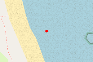 Map showing Embleton Bay