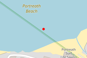 Map showing Portreath