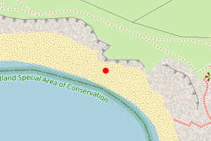 Map showing Durdle Door