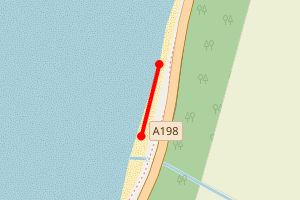 Map showing Gosford Bay