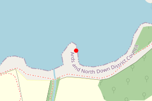 Map showing Rockport