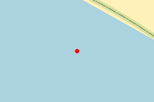 Map showing Burton Bradstock Beach