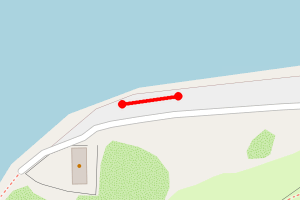 Map showing Lossiemouth West