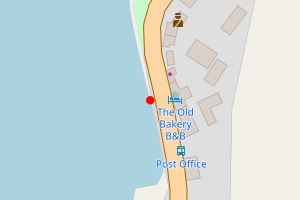 Map showing Lochinver