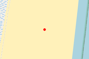 Map showing Orford Beach (Sudbourne beach - Orford Ness)