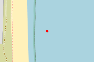 Map showing Sizewell Ness House
