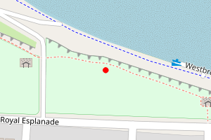 Map showing Westbrook Bay - duplicate