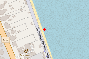 Map showing Sutton On Sea (north)