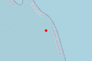 Map showing Mablethorpe
