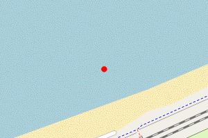 Map showing Pensarn